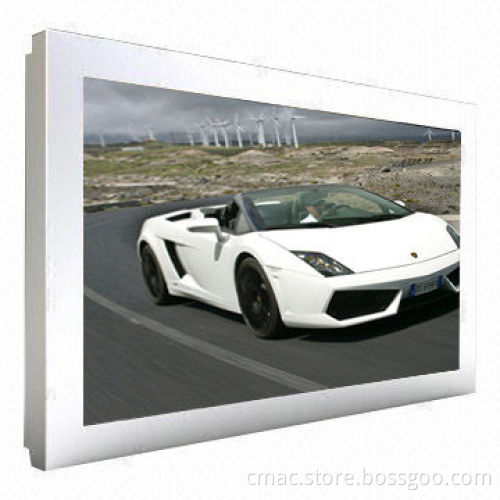 Network Advertising Player with Narrow Bezel, Digital Signage System, Can Support Wire Line/Wi-Fi